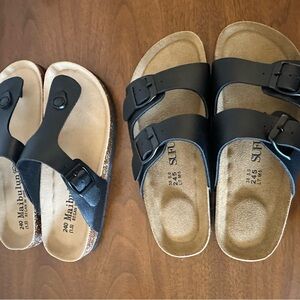 Two-Fer!! Birkenstock-style Sandals